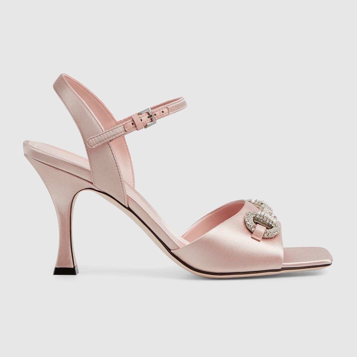 Gucci Women’s sandal with crystal Horsebit - Image 1